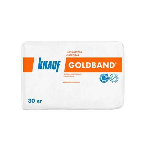 Штукатурка гипсовая Knauf Гольдбанд 30 кг