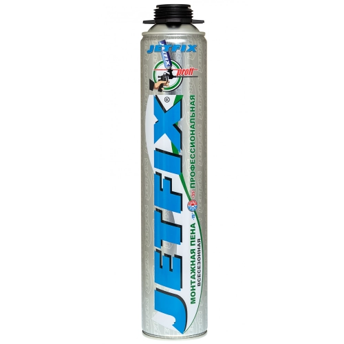 Пена монтажная профессиональная всесезонная Jetfix 700г 10030