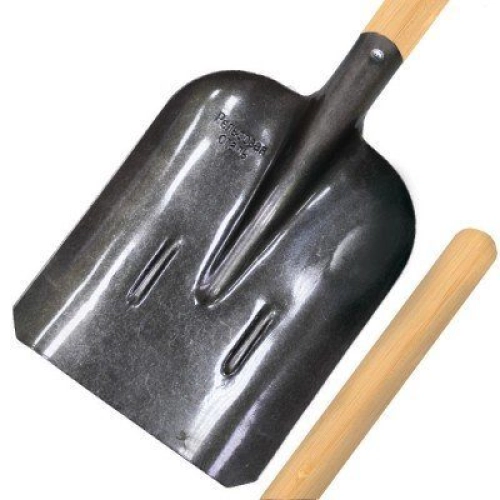 Лопата совковая с черенком