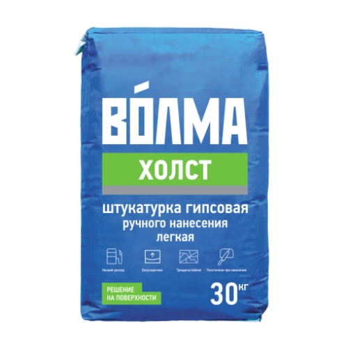 Штукатурка гипсовая Волма Холст 30 кг