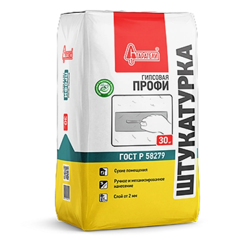 Штукатурка гипсовая Старатели Профи 30 кг